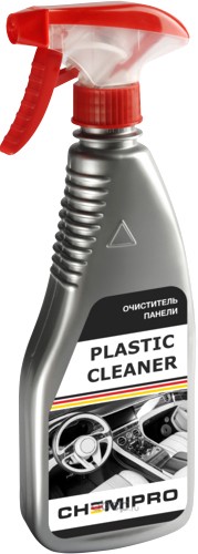 Очиститель панели Plastic cleaner для очистки пластика и прибор. панели, триггер-спрей,500 мл