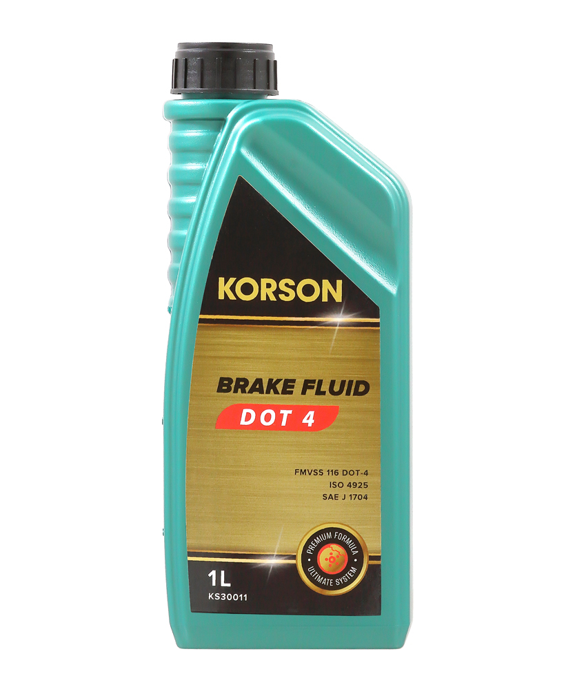 Тормозная жидкость DOT-4 1л KORSON