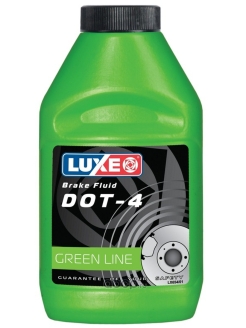 Тормозная жидкость DOT-4 250г LUXE
